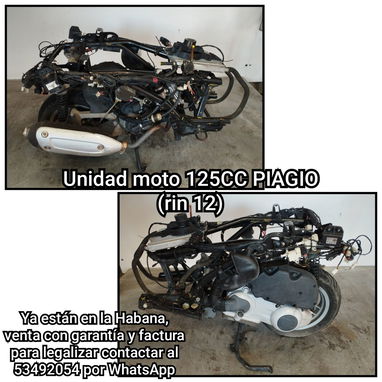 Unidades de moto 4T tipo scooter para motorina con su kit completo de instalación Habana contactar al 53492054 - Img 116613933