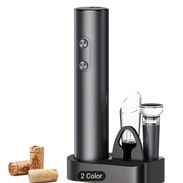ABRIDOR DE BOTELLAS DE VINO ELECTRICO | KIT ABRIDOR DE BOTELLAS DE VINO| REGALO IDEAL PARA AMANTES DEL VINO - Img 53535169