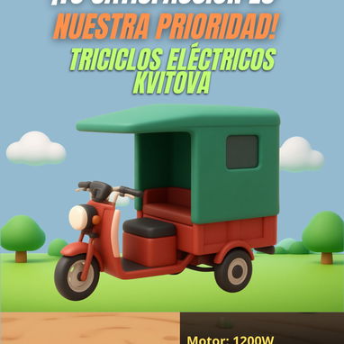 Triciclos Eléctricos y Bicimotos con mensajería incluida en La Habana - 2/8