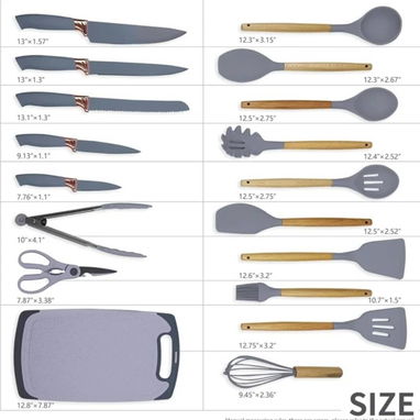 ✨ Set de Utensilios de Cocina (Varios colores disponibles) - 5/10