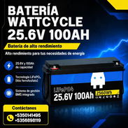 Bateria de Litio WattCyle - Img 58151634