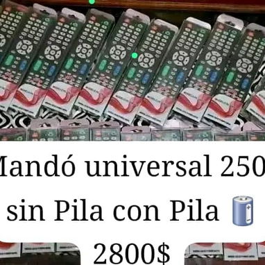Mando universal sirve para mas 5 mil marca Samsung RCA LG konka y mucho más - Img 127376654