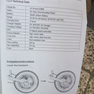 Vendo moto eléctrica nueva en su caja - 3/4