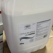 Bidón de 10 kg sellado cola blanca de carpintero acetato pegamento - Img 49889040
