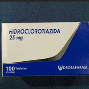 Venta de Hidroclorotiazida . Blíster de 10 tabletas de 25 mg en 1000 pesos - Img 56571459
