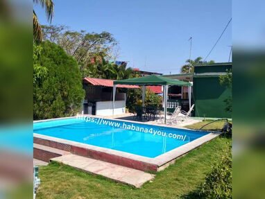 Rentamos  casa con piscina de 4 habitacines en Guanabo. WhatsApp 58142662 - Img 64026176