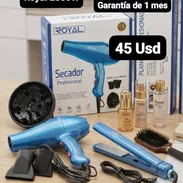 Secador de Cabello Royal 2000W + Plancha para Cabello Royal, Garantía de 1 mes, Entrega por un mínimo costo adicional - Img 54488016