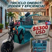 Triciclo onebot con derecho a chapa - Img 55830223