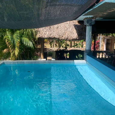 🌴🌊 Casa de Renta con Piscina, 2 habitaciones y 2 ranchones (Playa Guanabo, Habana) / Renta / Rent House / Pool / Beach - 8/9