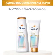 SHAMPOO 350ML Y ACONDICIONADOR 250 ML DOVE BOND INTENSE REPAIR - Img 52509957