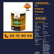 LASUR MACY DECOR SATINADO INCOLORO 4L VPT# -0015 - Img 56243197