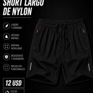 Short de naylon largo y corto para hombre - Img 56198279