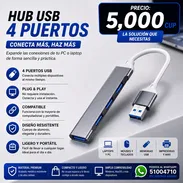 Hub USB 4 Puertos - Img 56258899