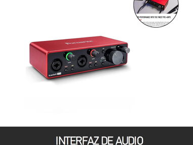 📢 Tarjetas de Audio SSL, UAD, M-Audio, Focusrite y Mucho Más!!! #LosN1 #Calidad #HomeStudio #SonidoPro - Img main-image