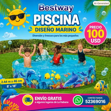 Piscinas rigidas!! Envío gratis a algunos lugares de la Habana!!!! - 5/6
