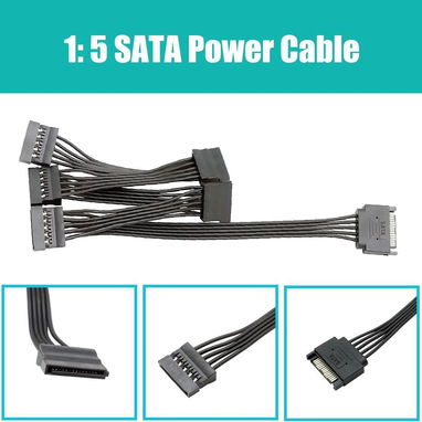 Tarjeta de expansión sata GLOTRENDS para discos SA3034A de 4 puertos PCIe SATA 3.0, incluye cables SATA new 52815418 - Img 117250641