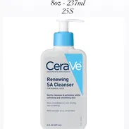CeraVe Renewing SA Cleanser Limpiador exfoliante de CeraVe - Img 56036415