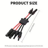 Adaptadores para panales ✨ 4 en 1 | 2 en 1 ✨ Conectores de Cable de Panel Solar MC4 / Varios paneles y una sola salida - Img 57462200