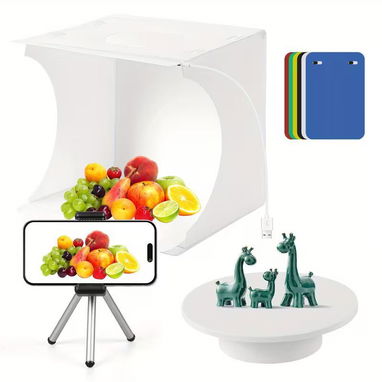 🍀Caja de Luz 9” con Plato Giratorio Motorizado🍀 - Img 120204308