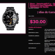 Hoco Y31 smartwatch con notificaciones de apps en vivo, Hoco Y31 reloj con pantalla nítida y resistente a arañazos . - Img 57350263