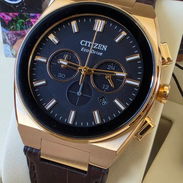 CA4583-01E citizen eco drive manilla de cuero estilo moderno y tecnología - Img 55589068