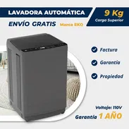 Lavadora automática 9kg 1 año de garantía - Img 55727862