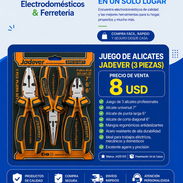 Juego de 3 alicates - Img 48973149