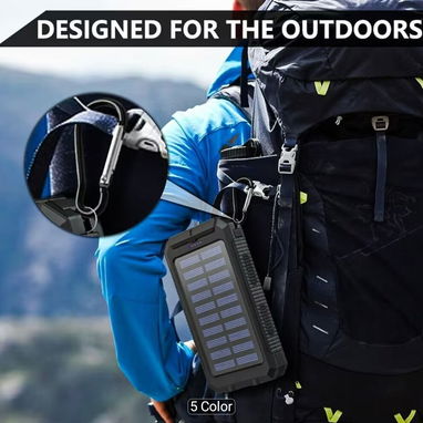 Power Bank solar de 20000 mAh( mensajería gratis) - Img 122936251
