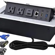 Power Hub Jiangce Premium: Conectividad Total para tu Oficina (HDMI/USB-C/4K) - Img 56463631