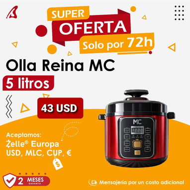 Combo de Olla Reina y Arrocera, Smart TV, Lavadora Semiautomática y más - Img 122748336