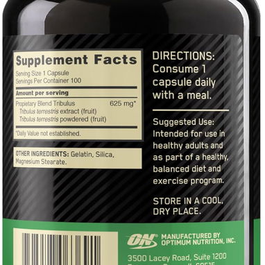 TRIBULUS 625 OPTIMUM NUTRITION - Img 121937471