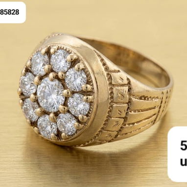 Anillo de oro 18k - Img 123954147