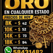 Compramos Oro! Pagamos al 85% de la bolsa en vivo - Img 55586956