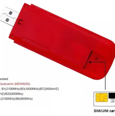 -*-*-*-*- _ LTE 4G - Módem USB Hotspot, router  300 Mbps _ con ranura para tarjeta SIM,  _ 59361697 - Img 92582731