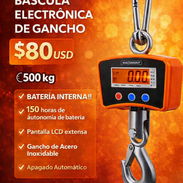 Pesa electronica de gancho 500Kg ~ EXCELENTE CALIDAD ~ 58504201 - Img 56660462