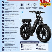 Bicicletas, Bicimotos y Autos Eléctricos con garantía en nuestra tienda 89 Millas - Img 57043360