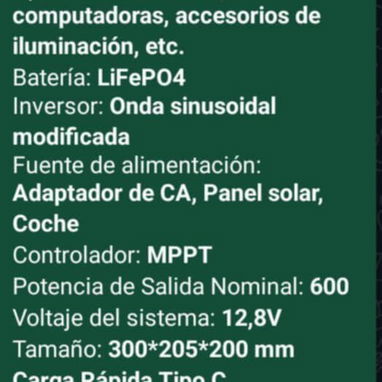 Ecoflow, inversores, Estaciones d energía bluetti, lámparas recargables con panel, cable adaptador solar, kit para panel - Img 121567395