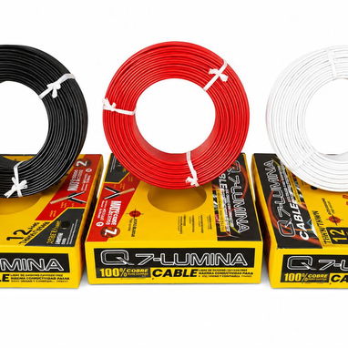 Cable Electrico 100% cobre 12 AWG - 2/3