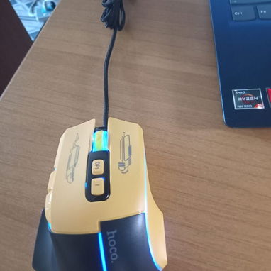 Mouse Gamer con Cable GM31 Iluminado | 7 Botones - 3/8