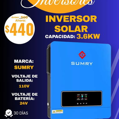 SISTEMAS SOLARES Y ACCESORIOS - 8/10