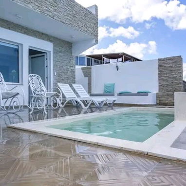 Cod. Z | VILLA FRENTE AL MAR. HABITACIONES CLIMATIZADAS .BAÑOS PRIVADOS Y  PISCINA 🏡🌊 - Img 113004738