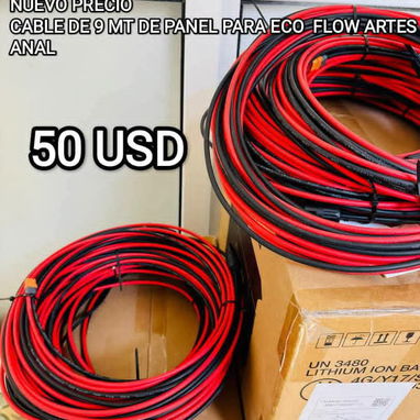 Cables solares artesanales para Ecoflow, de 9 metros en 45 y 50 usd con mensajería x ligero coste adicional - 2/2