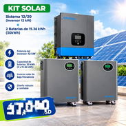 KIT DE 12 KW CON 30 KWH - Img 57500162