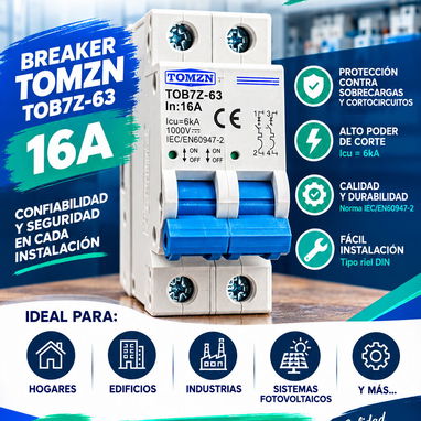 Breaker TOMZN al mejor precio - 7/8