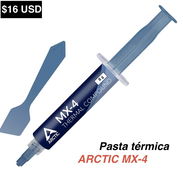 Pasta térmica de 8 gramos para procesadores de gama alta. ARCTIC MX-4. ORIGINAL DEL FABRICANTE ARCTIC… - Img 54289826