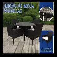 Juego de mesa ideal para terrazas 250usd - Img 55717847