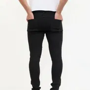 Pantalón jean skinny elastizado para hombre (Cuidado con el perro) - Img 53603253