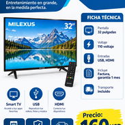 Smart tv 32” Milexus - Img 57788952