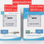 Adaptadores AV a HDMI y VGA a HDMI 3000 y 6000 cup - Img 57018452