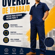 🔹 OVEROLES DE TRABAJO DE MANGAS CORTAS 🔹 - Img 55643363
